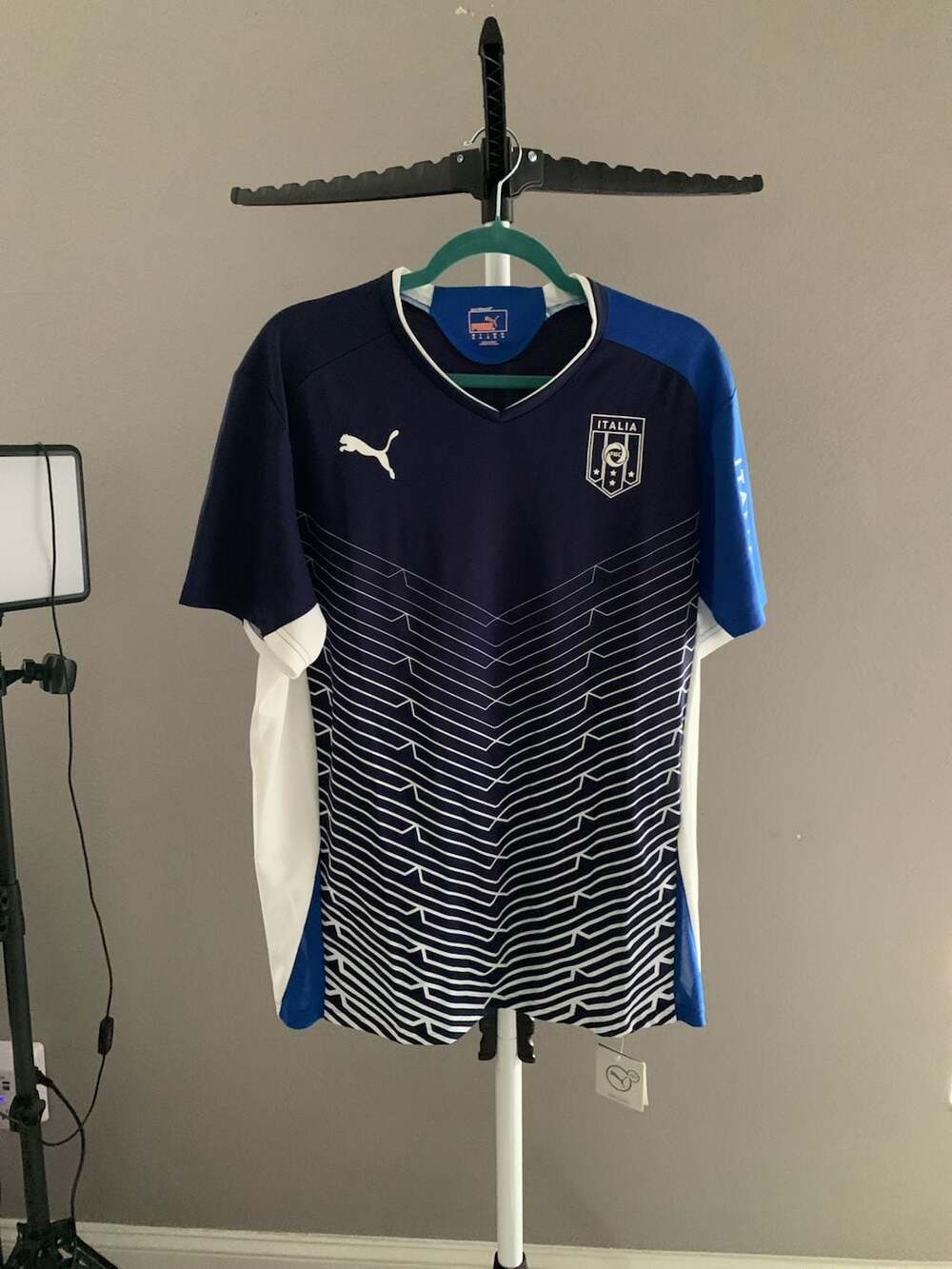 Puma Italia FIGC Italy Soccer Training Jersey Size XL New with Tags